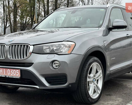 Серый БМВ Х3, объемом двигателя 2 л и пробегом 187 тыс. км за 15999 $, фото 1 на Automoto.ua