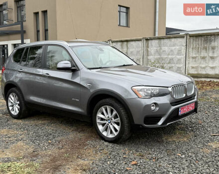 Серый БМВ Х3, объемом двигателя 2.01 л и пробегом 196 тыс. км за 14999 $, фото 1 на Automoto.ua