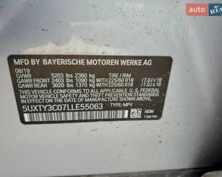 Серый БМВ Х3, объемом двигателя 2 л и пробегом 158 тыс. км за 7400 $, фото 10 на Automoto.ua