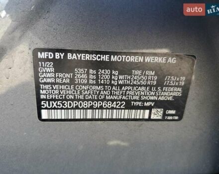 Сірий БМВ Х3, об'ємом двигуна 2 л та пробігом 119 тис. км за 17500 $, фото 12 на Automoto.ua