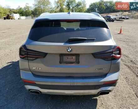 Сірий БМВ Х3, об'ємом двигуна 2 л та пробігом 119 тис. км за 17500 $, фото 5 на Automoto.ua
