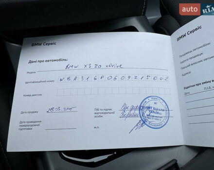 Сірий БМВ Х3, об'ємом двигуна 2 л та пробігом 13 тис. км за 71999 $, фото 104 на Automoto.ua