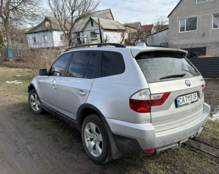 Серый БМВ Х3, объемом двигателя 3 л и пробегом 229 тыс. км за 4950 $, фото 1 на Automoto.ua