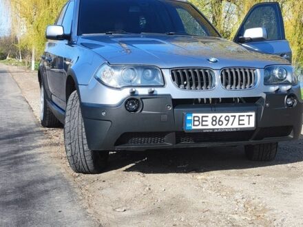 Серый БМВ Х3, объемом двигателя 3 л и пробегом 400 тыс. км за 7900 $, фото 1 на Automoto.ua