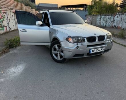Серый БМВ Х3, объемом двигателя 3 л и пробегом 279 тыс. км за 7800 $, фото 1 на Automoto.ua