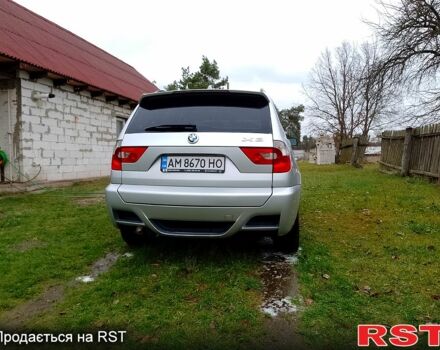 Серый БМВ Х3, объемом двигателя 3 л и пробегом 297 тыс. км за 9500 $, фото 1 на Automoto.ua