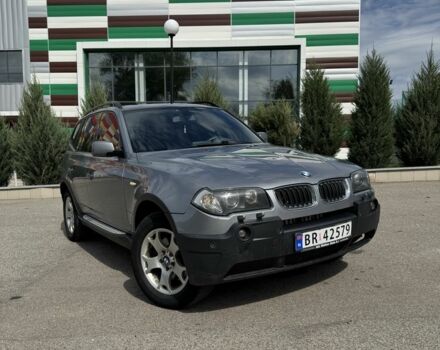 Серый БМВ Х3, объемом двигателя 3 л и пробегом 305 тыс. км за 5000 $, фото 1 на Automoto.ua