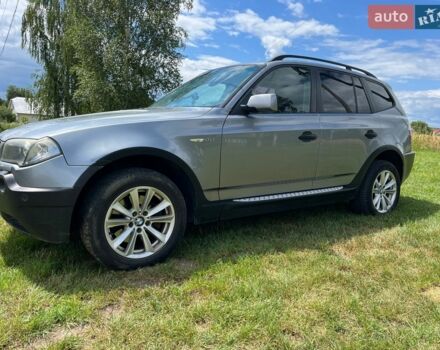 Серый БМВ Х3, объемом двигателя 2 л и пробегом 204 тыс. км за 9000 $, фото 1 на Automoto.ua