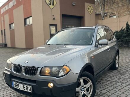 Серый БМВ Х3, объемом двигателя 3 л и пробегом 320 тыс. км за 4200 $, фото 1 на Automoto.ua