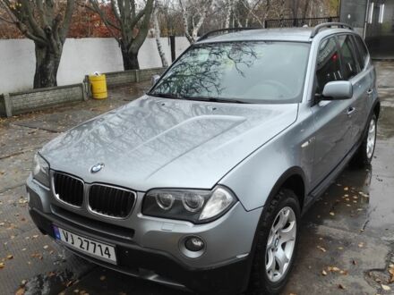 Серый БМВ Х3, объемом двигателя 2 л и пробегом 357 тыс. км за 4500 $, фото 1 на Automoto.ua