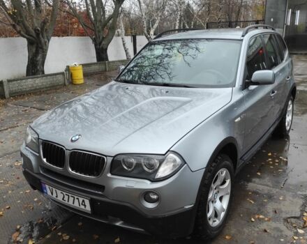 Серый БМВ Х3, объемом двигателя 2 л и пробегом 357 тыс. км за 4500 $, фото 1 на Automoto.ua