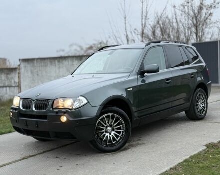 Серый БМВ Х3, объемом двигателя 3 л и пробегом 337 тыс. км за 6350 $, фото 1 на Automoto.ua