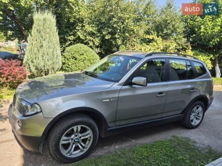 Серый БМВ Х3, объемом двигателя 2 л и пробегом 175 тыс. км за 9000 $, фото 1 на Automoto.ua