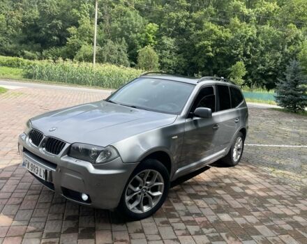 Серый БМВ Х3, объемом двигателя 3 л и пробегом 290 тыс. км за 5900 $, фото 1 на Automoto.ua