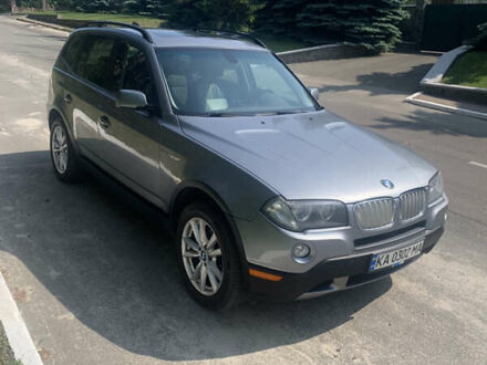 Серый БМВ Х3, объемом двигателя 3 л и пробегом 128 тыс. км за 8950 $, фото 1 на Automoto.ua