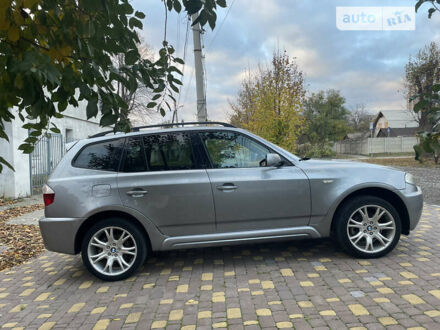Серый БМВ Х3, объемом двигателя 3 л и пробегом 280 тыс. км за 14850 $, фото 1 на Automoto.ua
