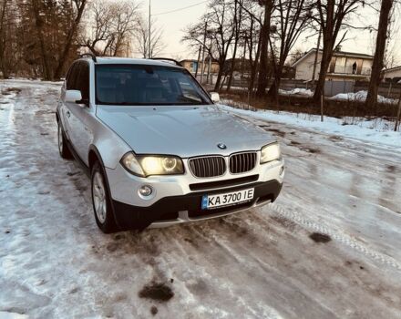 Серый БМВ Х3, объемом двигателя 3 л и пробегом 349 тыс. км за 9500 $, фото 1 на Automoto.ua
