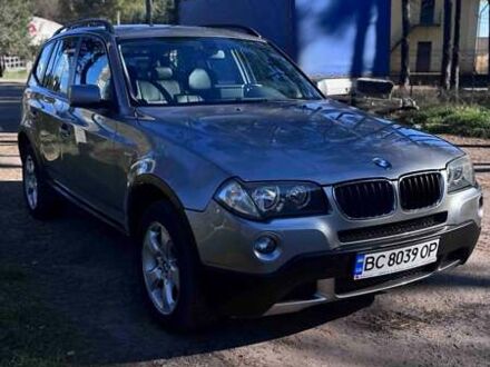Серый БМВ Х3, объемом двигателя 2 л и пробегом 243 тыс. км за 9500 $, фото 1 на Automoto.ua