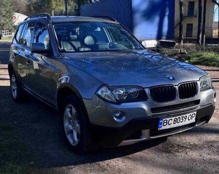Серый БМВ Х3, объемом двигателя 2 л и пробегом 243 тыс. км за 9500 $, фото 1 на Automoto.ua