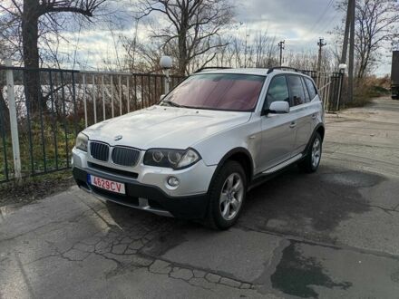 Серый БМВ Х3, объемом двигателя 3 л и пробегом 320 тыс. км за 6900 $, фото 1 на Automoto.ua