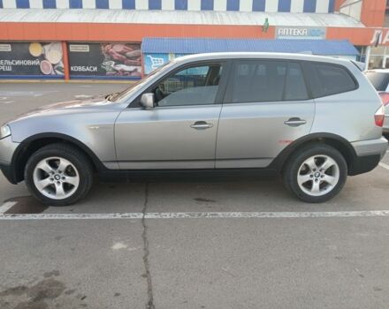 Серый БМВ Х3, объемом двигателя 2 л и пробегом 268 тыс. км за 8600 $, фото 1 на Automoto.ua