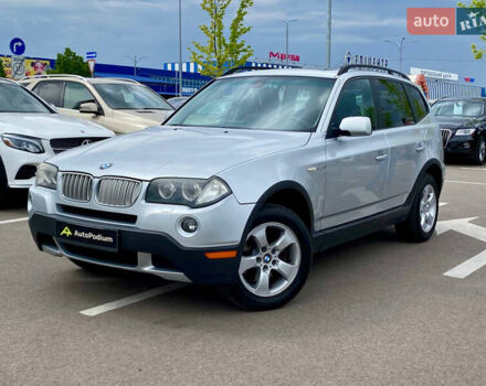 Серый БМВ Х3, объемом двигателя 3 л и пробегом 278 тыс. км за 7900 $, фото 1 на Automoto.ua