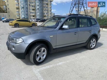 Серый БМВ Х3, объемом двигателя 3 л и пробегом 282 тыс. км за 11900 $, фото 1 на Automoto.ua