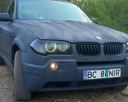 Серый БМВ Х3, объемом двигателя 3 л и пробегом 399 тыс. км за 3500 $, фото 1 на Automoto.ua