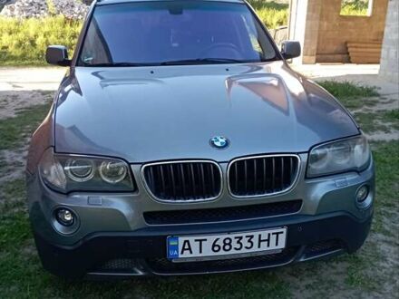 Серый БМВ Х3, объемом двигателя 2 л и пробегом 300 тыс. км за 10000 $, фото 1 на Automoto.ua