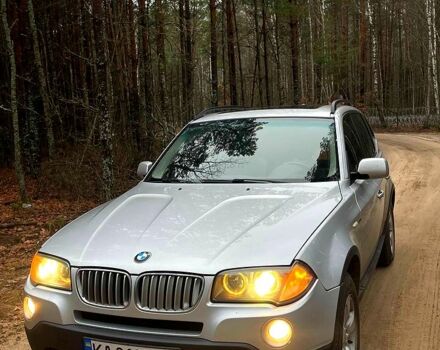 Серый БМВ Х3, объемом двигателя 3 л и пробегом 159 тыс. км за 8500 $, фото 1 на Automoto.ua