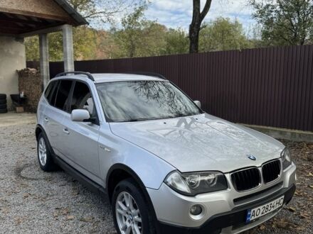 Серый БМВ Х3, объемом двигателя 2 л и пробегом 300 тыс. км за 8300 $, фото 1 на Automoto.ua
