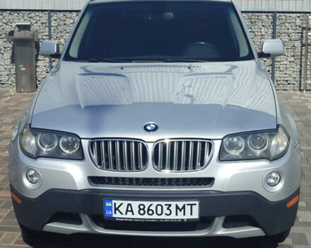 Серый БМВ Х3, объемом двигателя 3 л и пробегом 151 тыс. км за 9000 $, фото 1 на Automoto.ua
