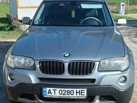 Серый БМВ Х3, объемом двигателя 2 л и пробегом 390 тыс. км за 8250 $, фото 1 на Automoto.ua