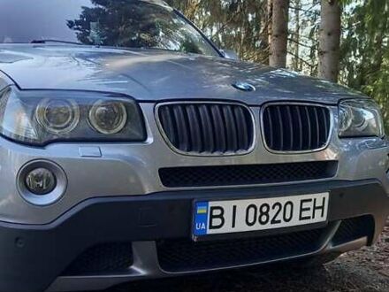 Серый БМВ Х3, объемом двигателя 2 л и пробегом 270 тыс. км за 11500 $, фото 1 на Automoto.ua
