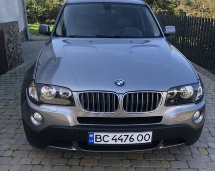 Серый БМВ Х3, объемом двигателя 3 л и пробегом 240 тыс. км за 9000 $, фото 1 на Automoto.ua