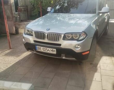 Серый БМВ Х3, объемом двигателя 3 л и пробегом 335 тыс. км за 9500 $, фото 1 на Automoto.ua
