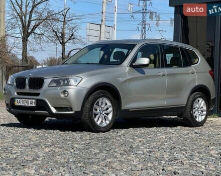 Серый БМВ Х3, объемом двигателя 2 л и пробегом 178 тыс. км за 13500 $, фото 1 на Automoto.ua