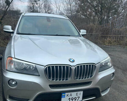 Серый БМВ Х3, объемом двигателя 3 л и пробегом 95 тыс. км за 16000 $, фото 1 на Automoto.ua