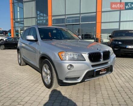 Серый БМВ Х3, объемом двигателя 3 л и пробегом 179 тыс. км за 10900 $, фото 1 на Automoto.ua