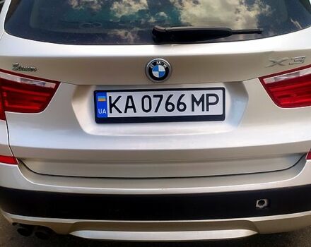 Серый БМВ Х3, объемом двигателя 3 л и пробегом 205 тыс. км за 12550 $, фото 1 на Automoto.ua