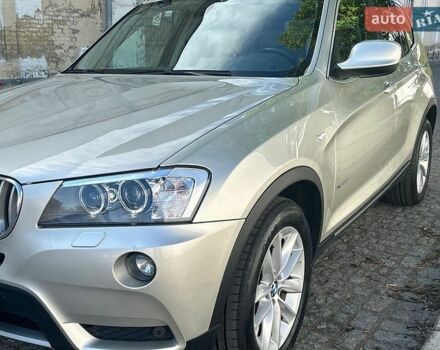 Серый БМВ Х3, объемом двигателя 3 л и пробегом 96 тыс. км за 18180 $, фото 1 на Automoto.ua