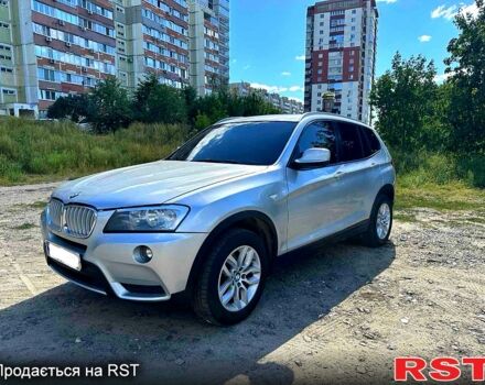 Серый БМВ Х3, объемом двигателя 3 л и пробегом 102 тыс. км за 10500 $, фото 1 на Automoto.ua