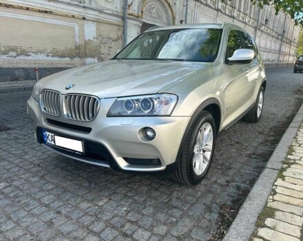 Серый БМВ Х3, объемом двигателя 3 л и пробегом 96 тыс. км за 18179 $, фото 1 на Automoto.ua