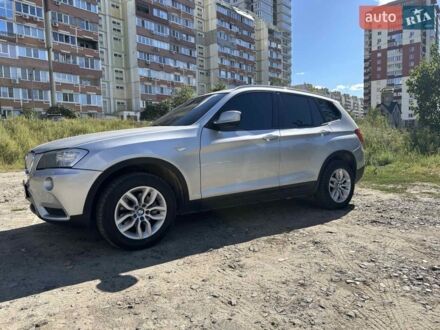 Сірий БМВ Х3, об'ємом двигуна 3 л та пробігом 161 тис. км за 10500 $, фото 1 на Automoto.ua