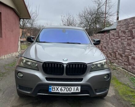 Серый БМВ Х3, объемом двигателя 3 л и пробегом 196 тыс. км за 15000 $, фото 1 на Automoto.ua