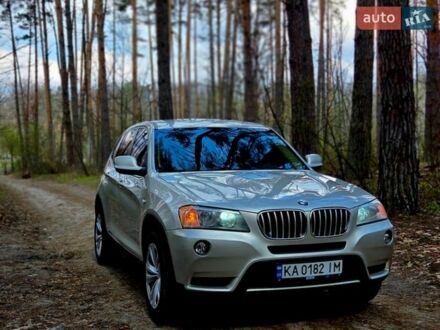 Серый БМВ Х3, объемом двигателя 3 л и пробегом 350 тыс. км за 10800 $, фото 1 на Automoto.ua