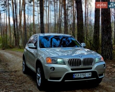 Серый БМВ Х3, объемом двигателя 3 л и пробегом 350 тыс. км за 10800 $, фото 1 на Automoto.ua