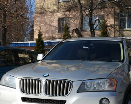 Серый БМВ Х3, объемом двигателя 3 л и пробегом 350 тыс. км за 11700 $, фото 1 на Automoto.ua