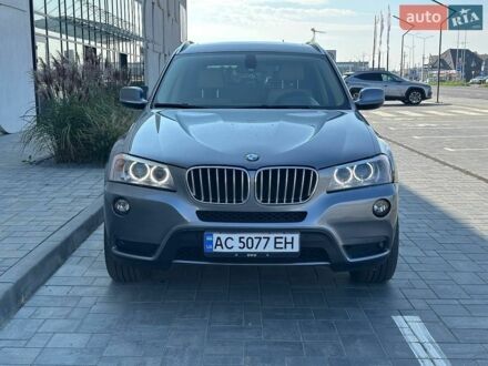 Серый БМВ Х3, объемом двигателя 3 л и пробегом 188 тыс. км за 11300 $, фото 1 на Automoto.ua