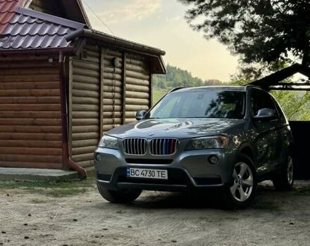 Серый БМВ Х3, объемом двигателя 3 л и пробегом 242 тыс. км за 14100 $, фото 1 на Automoto.ua